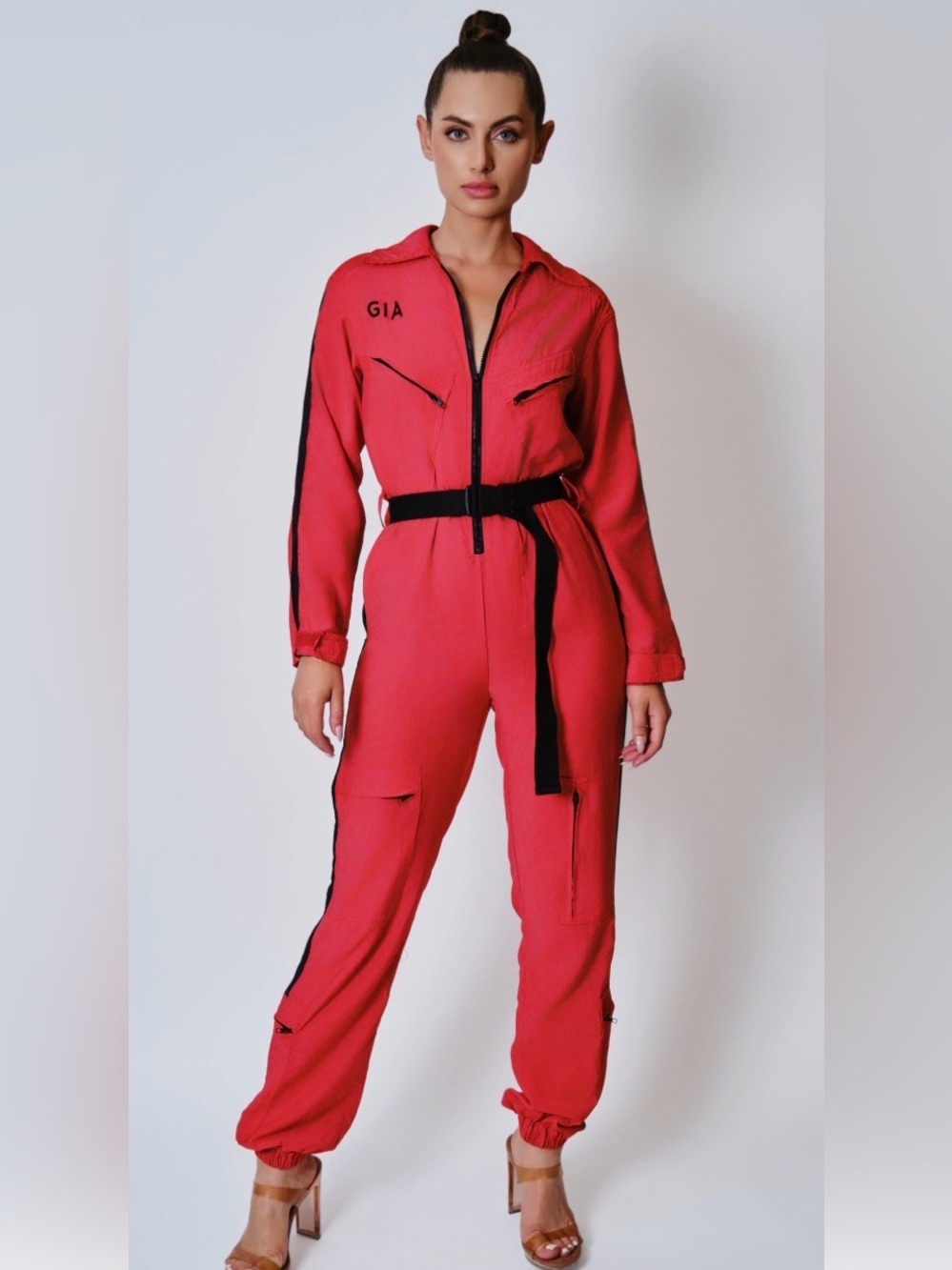 NWOT I AM GIA Y2K “Burn Boiler 2.0” Jumpsuit, Size Small